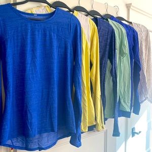 6 Lululemon athletic tops